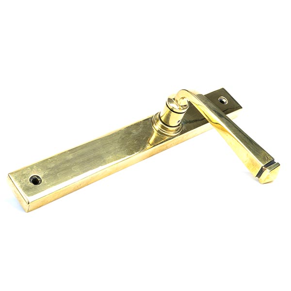 Aged Brass Avon Slimline Lever Espag. Latch Set