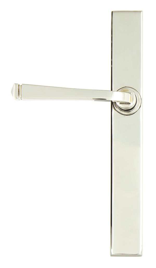 Polished Nickel Avon Slimline Lever Espag. Latch Set