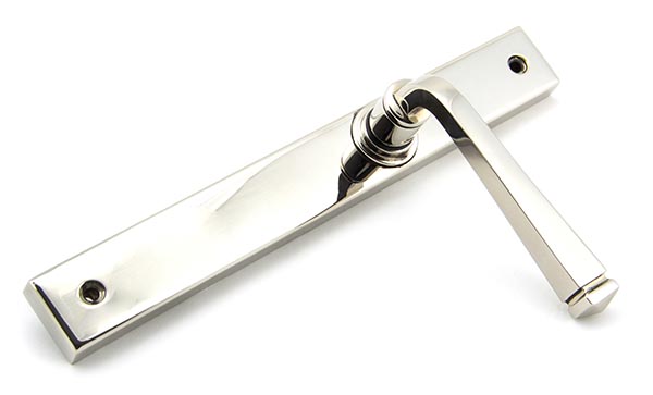 Polished Nickel Avon Slimline Lever Espag. Latch Set