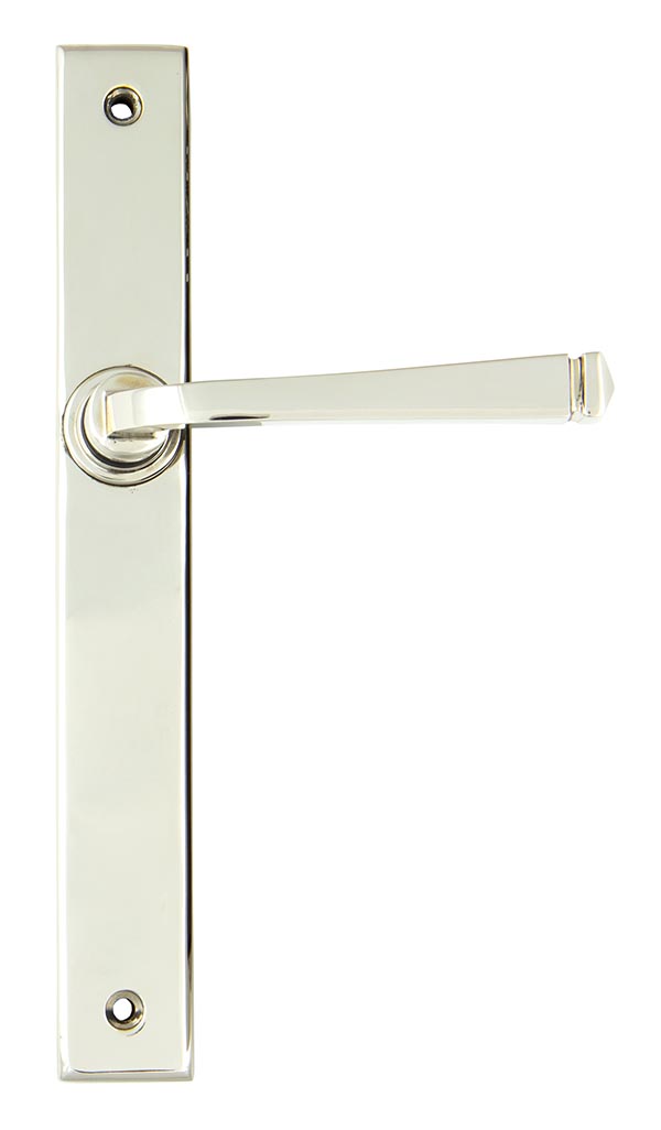 Polished Nickel Avon Slimline Lever Espag. Latch Set