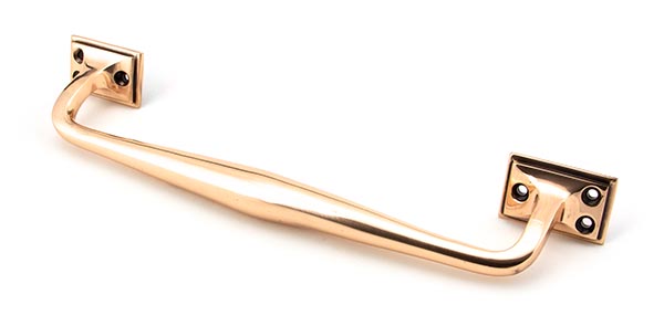 Polished Bronze 300mm Art Deco Pull Handle