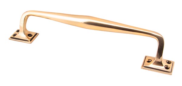 Polished Bronze 300mm Art Deco Pull Handle