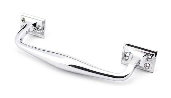 Polished Chrome 230mm Art Deco Pull Handle