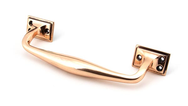 Polished Bronze 230mm Art Deco Pull Handle