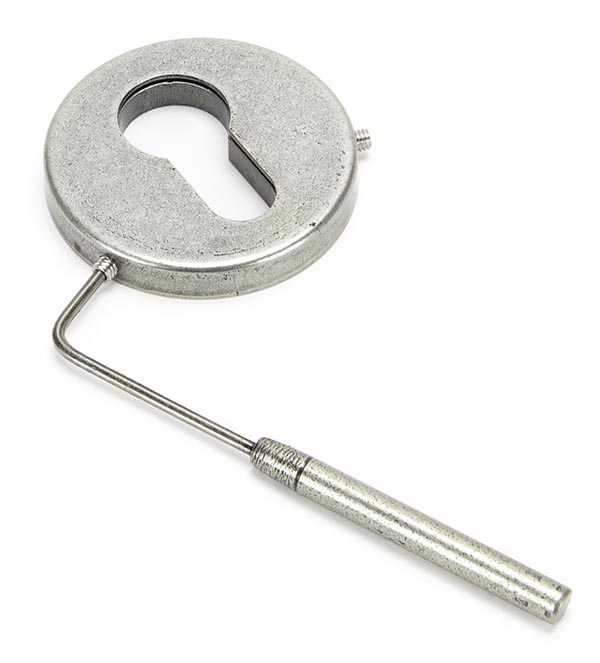 Pewter 52mm Regency Concealed Escutcheon