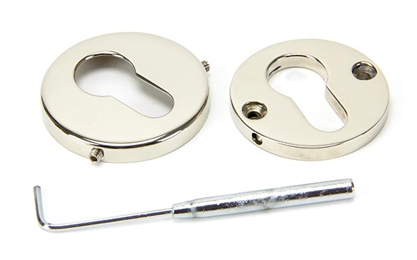 Polished Nickel 52mm Regency Concealed Escutcheon