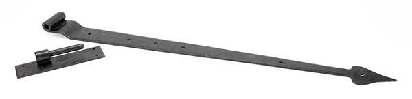 External Beeswax 35" Hook & Band Hinge - Cranked (pair)