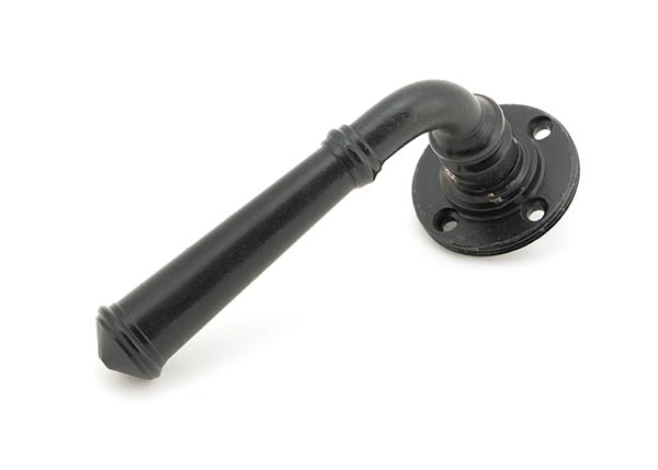 External Beeswax Regency Lever on Rose Set (Beehive)