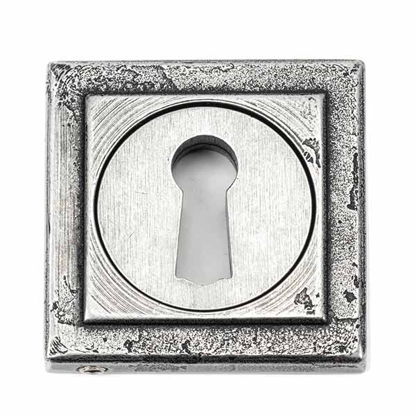 Pewter Round Escutcheon (Square)