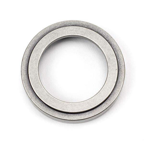 Pewter Round Euro Escutcheon (Art Deco)