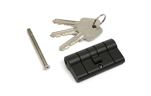 Aged Bronze 30/30 5pin Euro Cylinder KA