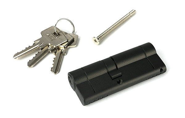 Aged Bronze 35/45 5pin Euro Cylinder KA