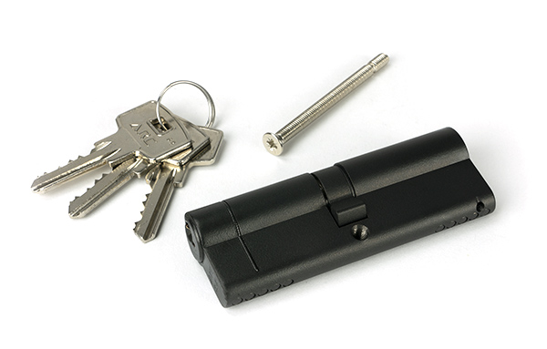 Aged Bronze 45/45 5pin Euro Cylinder KA