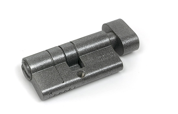 Pewter 30/30 5pin Euro Cylinder/Thumbturn