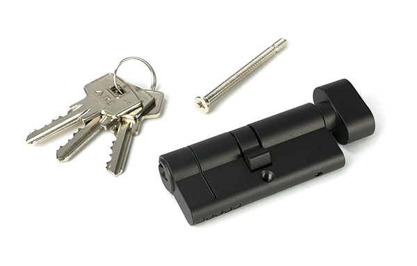 Aged Bronze 35/35 5pin Euro Cylinder/Thumbturn