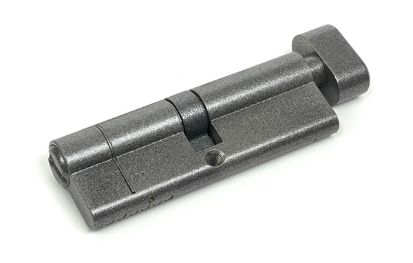 Pewter 45/45 5pin Euro Cylinder/Thumbturn