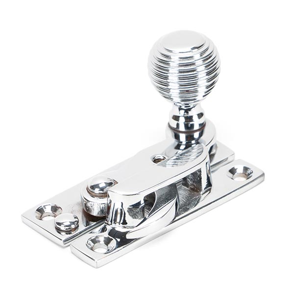 Polished Chrome Beehive Sash Hook Fastener