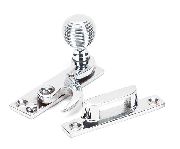 Polished Chrome Beehive Sash Hook Fastener