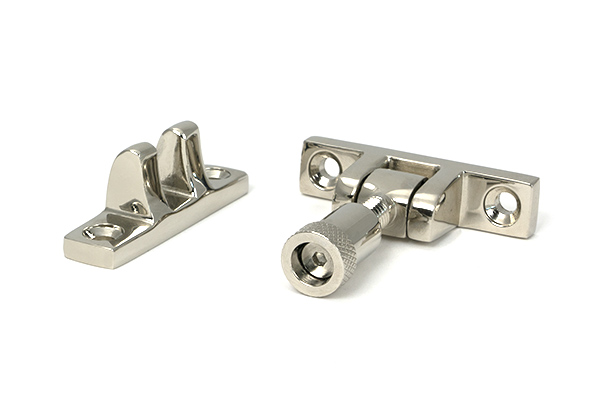 Polished Nickel Brompton Brighton Fastener - Narrow (Square)