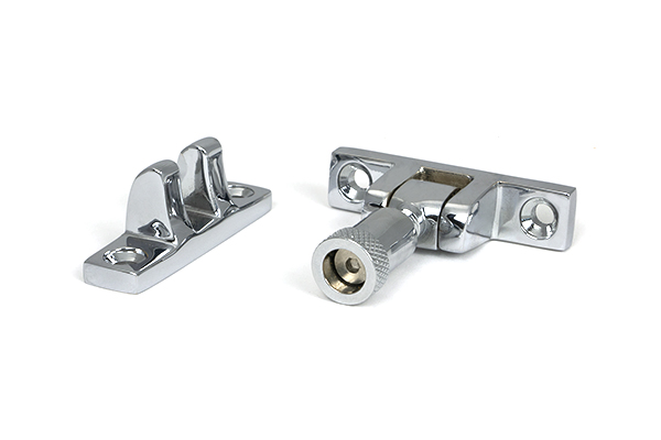 Polished Chrome Brompton Brighton Fastener - Narrow (Square)
