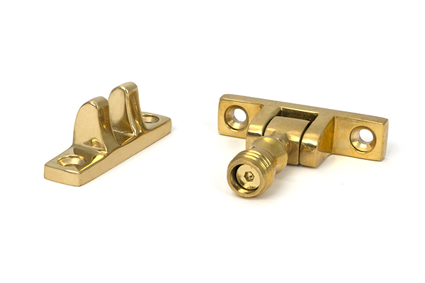 Polished Brass Prestbury Brighton Fastener - Narrow (Square)