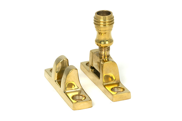 Polished Brass Prestbury Brighton Fastener - Narrow (Square)