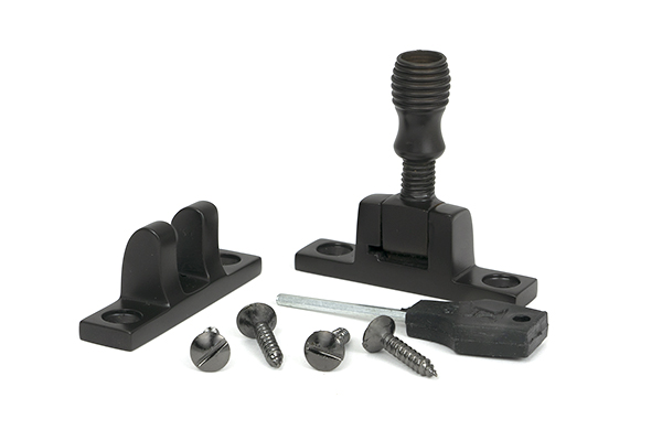 Aged Bronze Beehive Brighton Fastener - Narrow (Square)