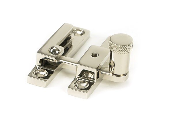 Polished Nickel Brompton Quadrant Fastener - Narrow