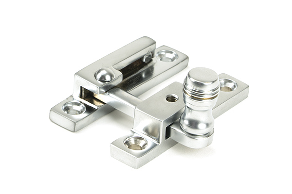 Satin Chrome Prestbury Quadrant Fastener - Narrow
