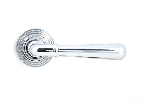Polished Chrome Newbury Lever on Rose Set (Beehive)