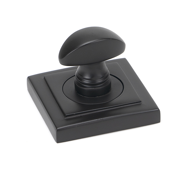 Aged Bronze Round Thumbturn Set (Square)