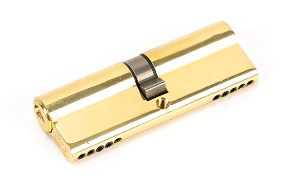 Lacquered Brass 45/45 5pin Euro Cylinder KA