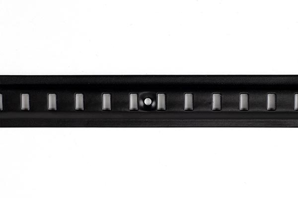 Black Raised Bookcase Strip 1.83m