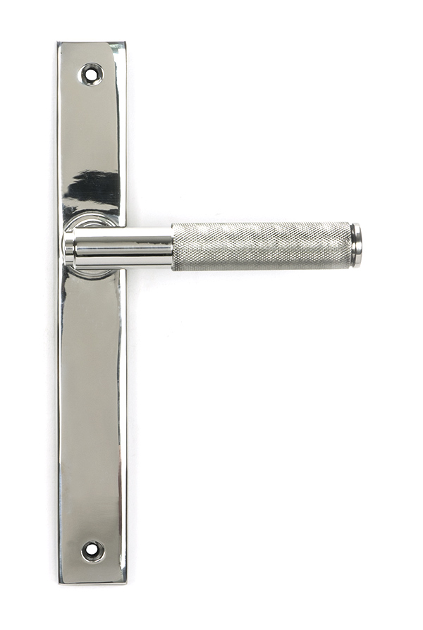Polished Marine SS (316) Brompton Slimline Lever Espag. Latch Set