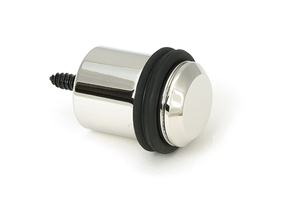 Polished Marine SS (316) Floor Mounted Door Stop