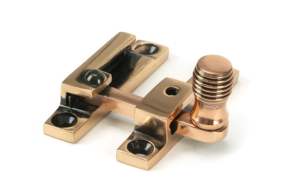 Polished Bronze Beehive Quadrant Fastener - Narrow