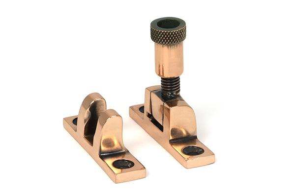 Polished Bronze Brompton Brighton Fastener - Narrow (Square)