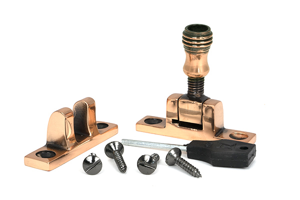 Polished Bronze Prestbury Brighton Fastener - Narrow (Square)