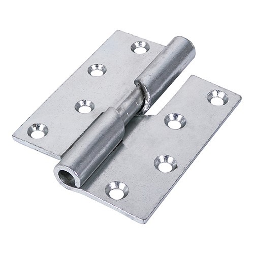 100mm RIGHT HAND RISING BUTT HINGE ZINC PLATE