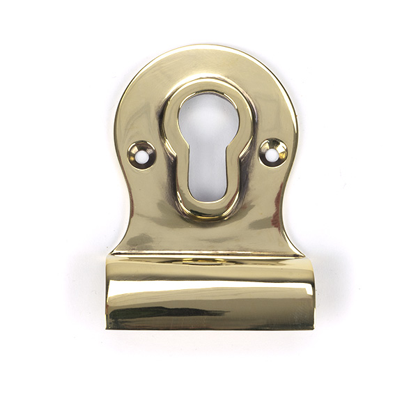 Aged Brass Euro Door Pull