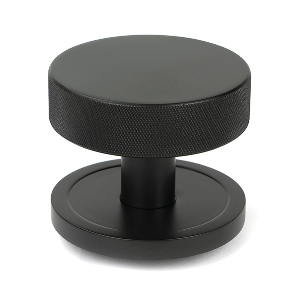 Aged Bronze Brompton Centre Door Knob (Plain)