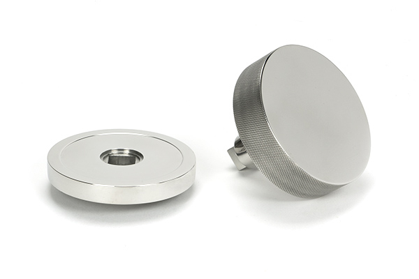 Polished Marine SS (316) Brompton Centre Door Knob (Plain)