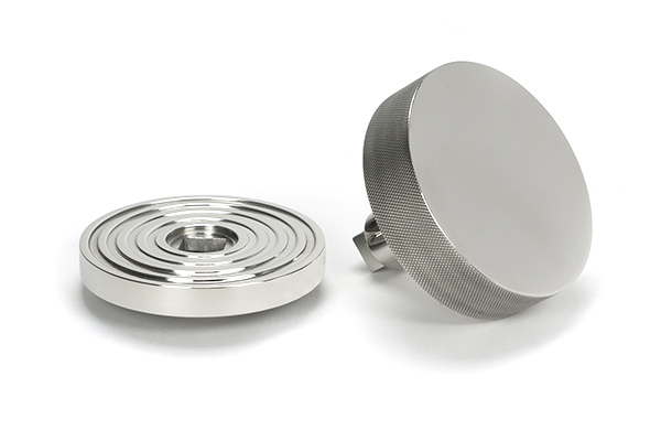 Polished Marine SS (316) Brompton Centre Door Knob (Beehive)