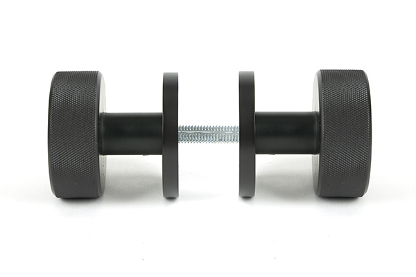 Aged Bronze Brompton Mortice/Rim Knob Set (Beehive)