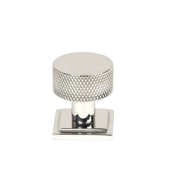 Polished SS (304) Brompton Cabinet Knob - 25mm (Square)