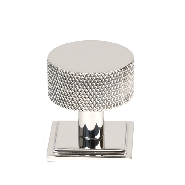 Polished SS (304) Brompton Cabinet Knob - 32mm (Square)