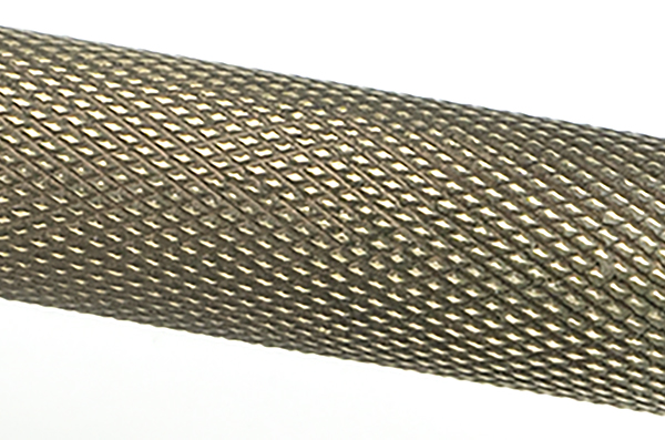 Aged Brass Full Brompton Pull Handle - Small