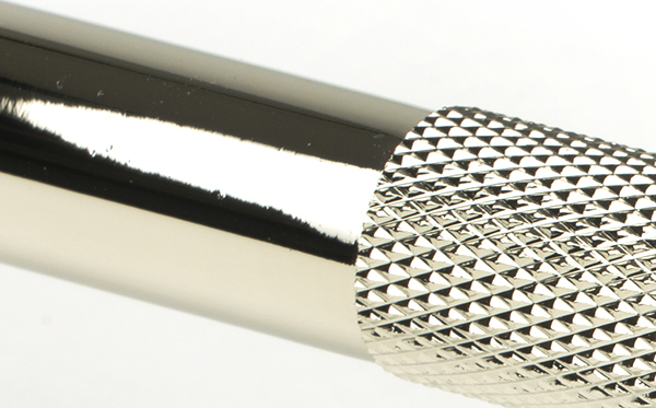 Polished Nickel Half Brompton Pull Handle - Large