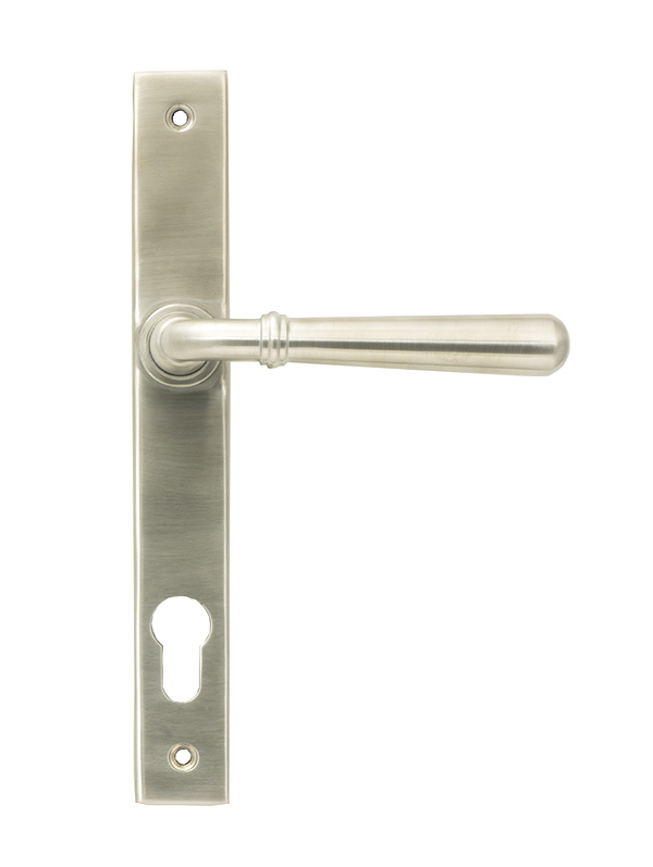 Satin Marine SS (316) Newbury Slimline Lever Espag. Lock Set