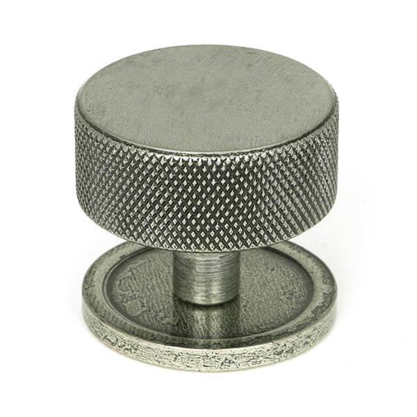 Pewter Brompton Cabinet Knob - 38mm (Plain)